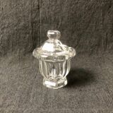 Vintage Baccarat Crystal Mustard/Jam/Honey Jar, Harcourt Missouri Model, Fr