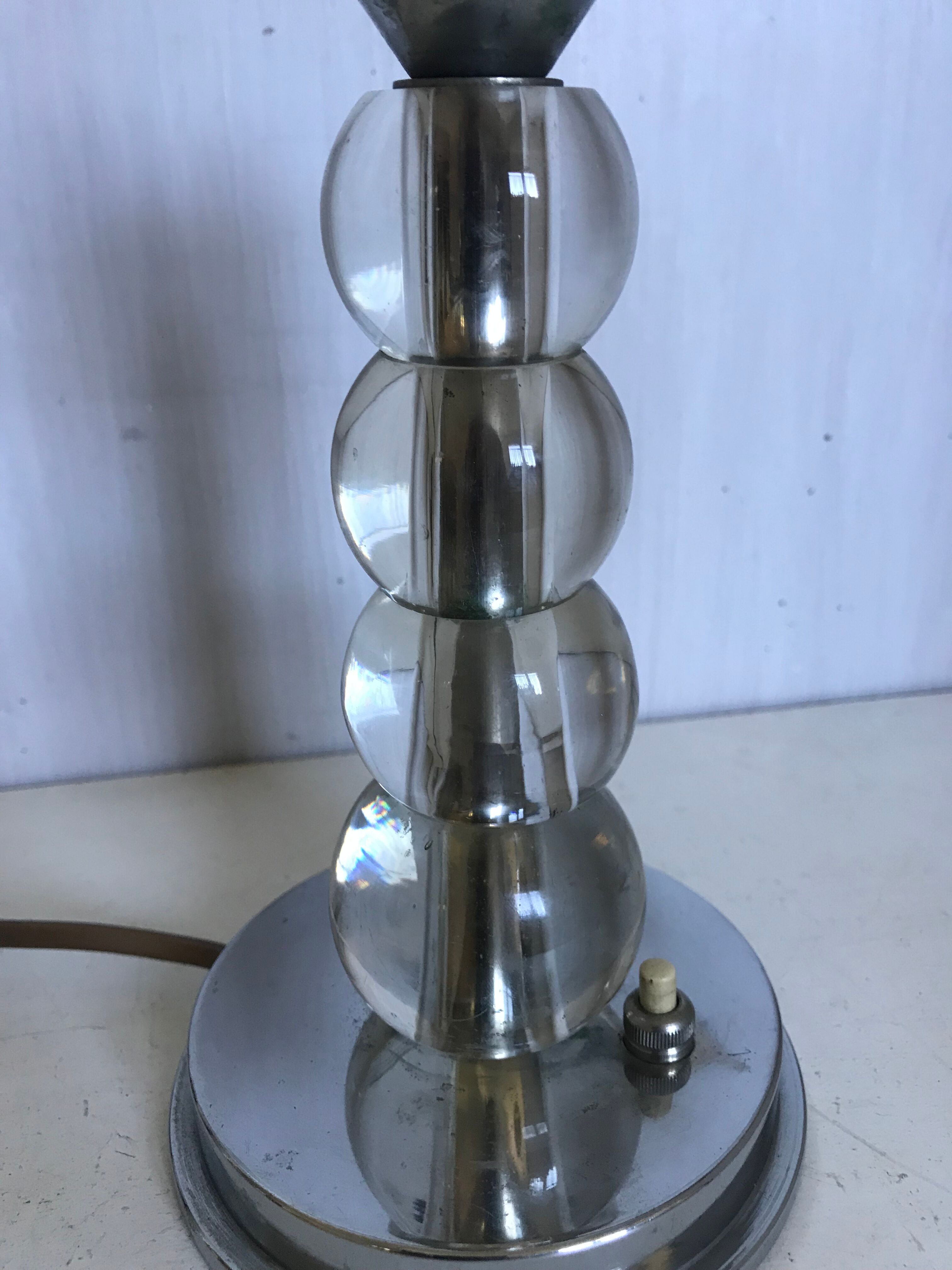 Lampe art déco
