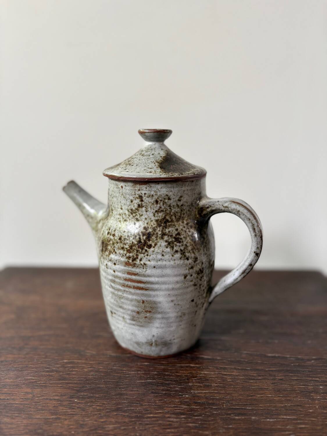Chantal and Thierry Robert pumice stoneware pitcher, 1970s