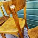 Trio of Baumann bistro chairs