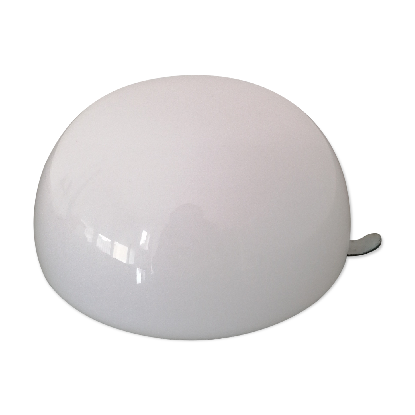 Ceiling light in metal and opaline  70