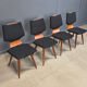 Mid-century Scandinavian dining chairs, 1960s