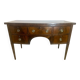 Sheraton flamed mahogany serving trolley, late 18th century