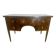 Sheraton flamed mahogany serving trolley, late 18th century