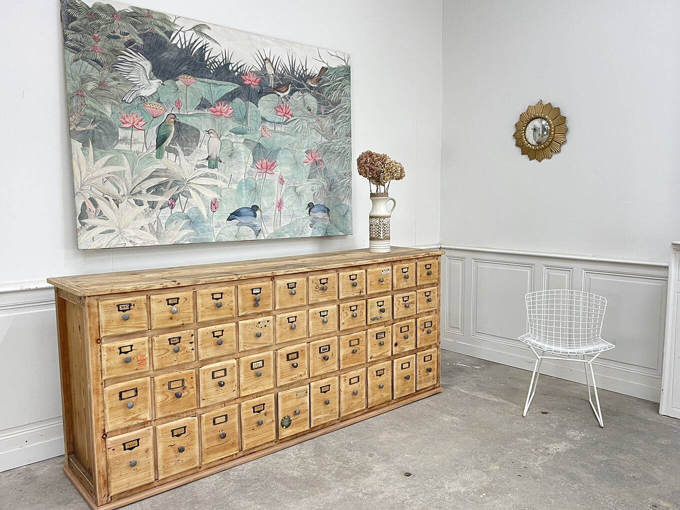 1940s trade furniture with drawers, 1930s