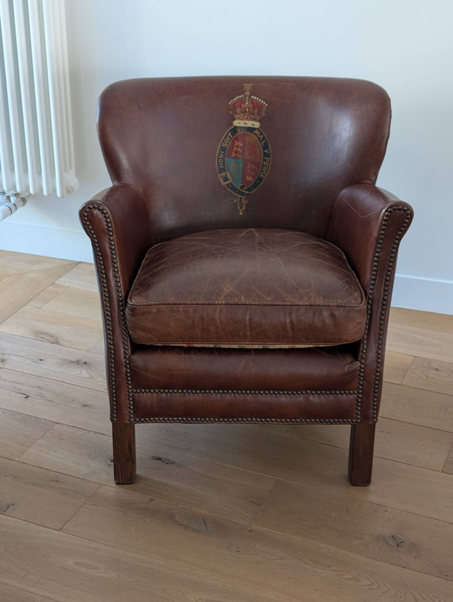 Professor Turner's club armchair