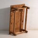 Table basse ancienne en bois de pin – Chine, vers 1890