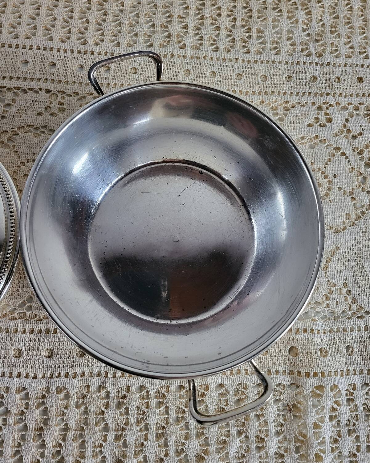 Vegetable dish Silver-plated serving dish