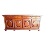 Beautiful 4-door wooden sideboard for dining and living rooms. In very good condition.