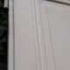 Communication door h221xl90cm old paneled, molded, interior