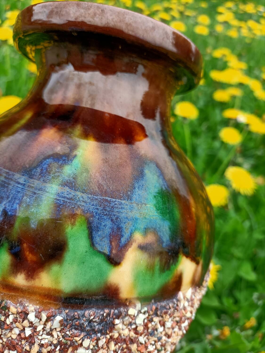 Contemporary ceramic vase decor