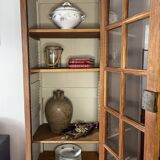 Antique Parisian Glass Cabinet Art Deco Display Cabinet Francis Jourdain