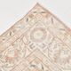 251x363Cm Peach Color Floral Design Rug, Handmade Wool Rug