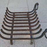 Cast iron log holder