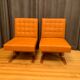 A pair of armchairs by ludvik volak, drevopodnik holesov, czechoslovakia, 1960s