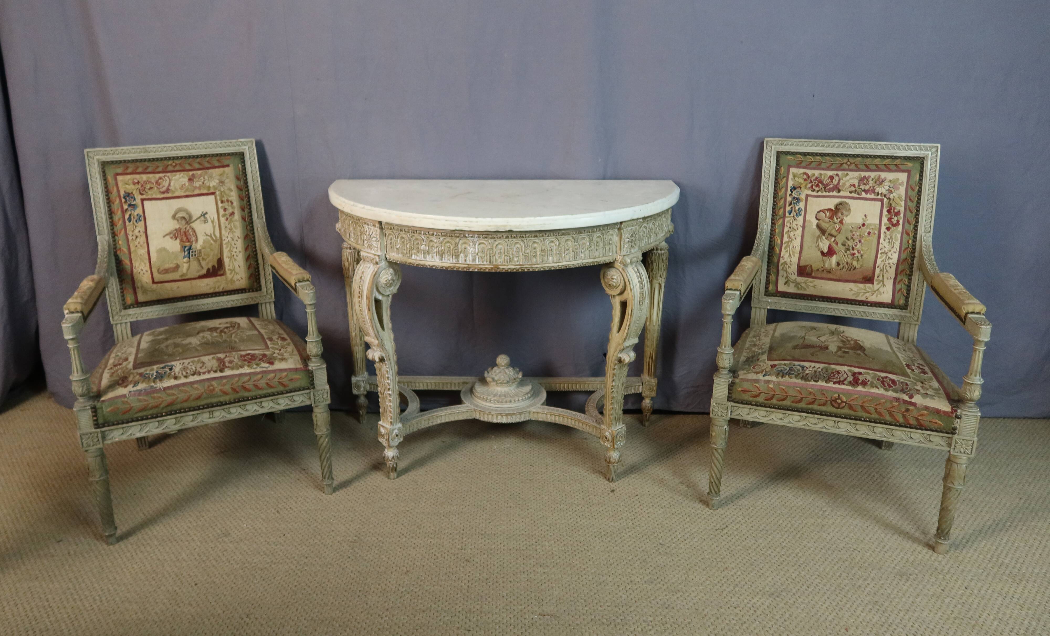 console peinte XX sècle