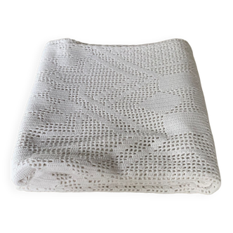 Handmade cotton tablecloth