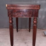 Louis Philippe mahogany game table