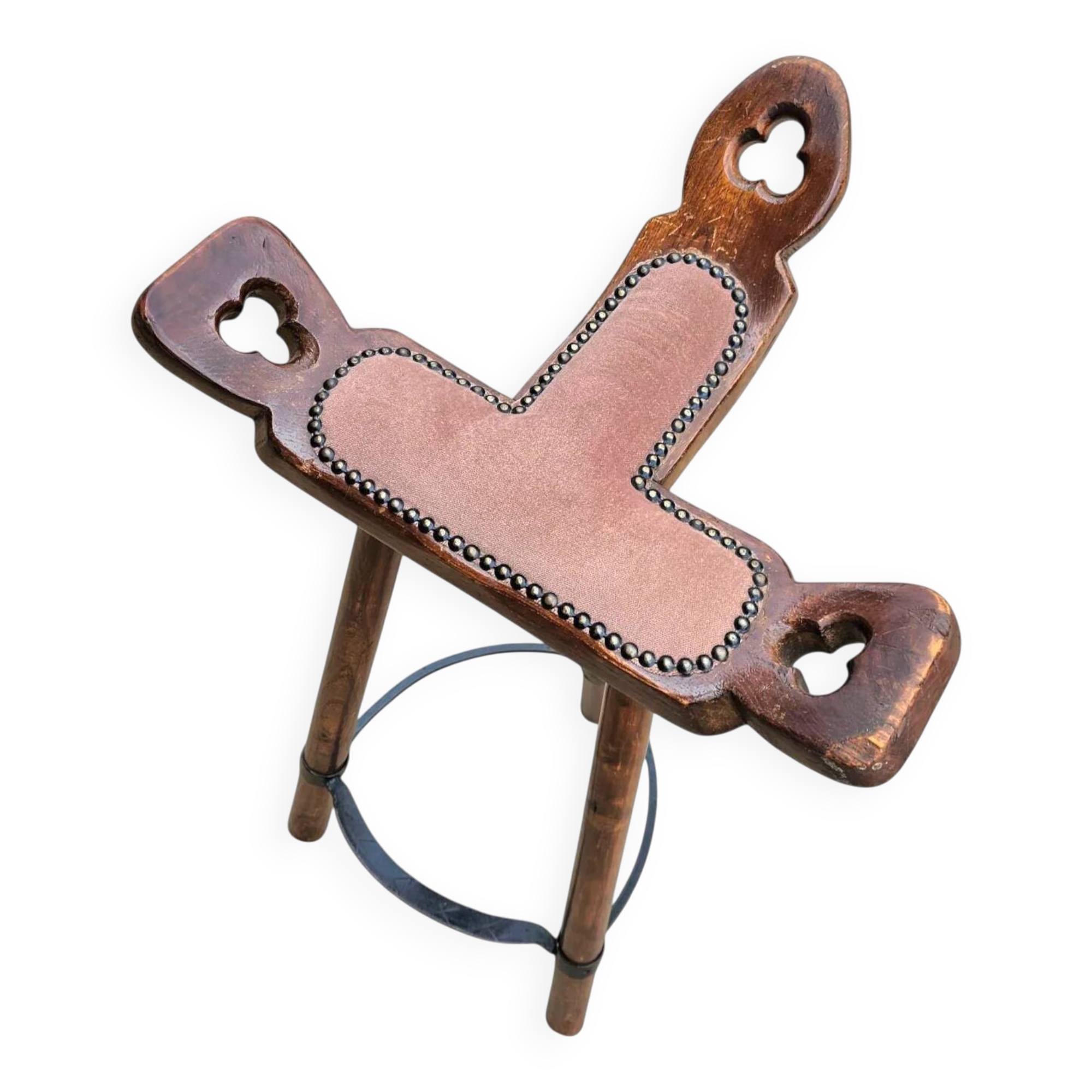 Brutalist Marbella barstool