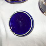 Set tray and its vases in earthenware