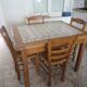 Handcrafted solid oak table