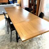 Restored farmhouse table 87x145, 2 extensions 87x260