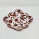 Longwy Cloisonné Enameled Basket Empty Pocket Cup Flowers Fe
