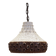 Pendant lamp, Danish design, 1960s, production: Denmark