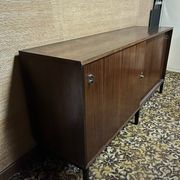 Vintage rosewood veneer sideboard 1980