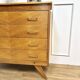 Vintage chest of drawers compass feet