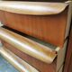 Sideboard teak and Scandinavian walnut