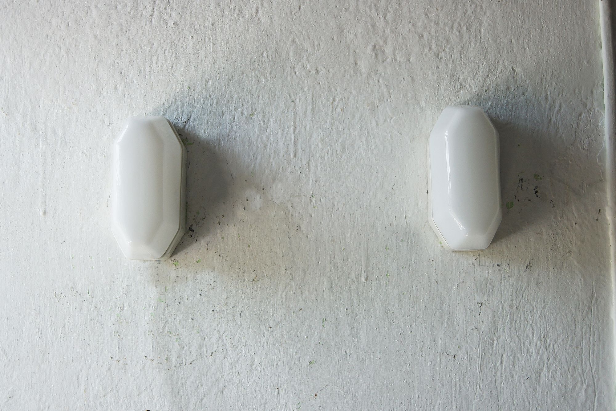 Porcelain Wall Lights by Sigvard Bernadotte for IFO, 1950s, Set of 2