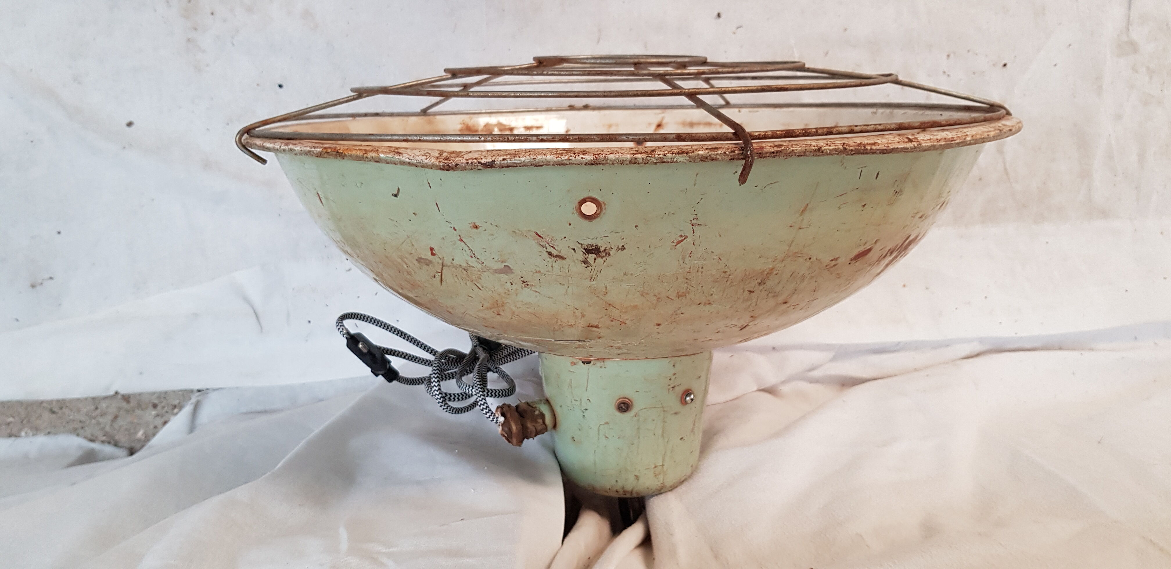 Old industrial lamp