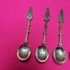 Set of 6 vintage silver-plated mocha spoons – Mark 90