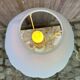 2 vintage ceramic bedside lamps from the 1990s.