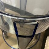 Charles ghost stackable high stool blue plastic / h 65 cm