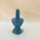 Egg cup hen from Lilette Valentin ceramic Vallauris vintage 1950 lili bird