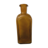 Amber glass apothecary flask