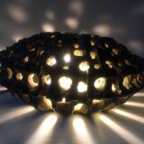 Danish ceramic wall lamp 1960