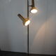 Vintage brass floor lamp italian design