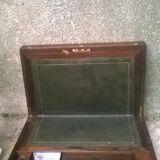 Ancient mahogany writing