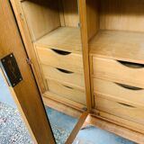 1950 compass foot cabinet