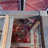 Old solid wood farmhouse table