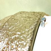 Frosted glass flush mount ceiling or wall light