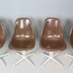 Ensemble de 4 chaises « La Fonda » de Charles & Ray Eames pour Herman Miller, 1960