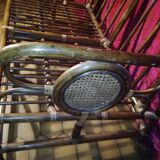 Bamboo and caning bench