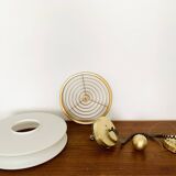 1 of 3 Awesome Adjustable Orion Glass Pendant Lamps from Staff