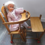 Toy high abacus wooden doll desk desk