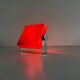 Orange Pop Art ambient night lamp in plexiglass by Uwe Mersch Design, 1970s, Germany.