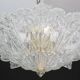 Amsterdam Palmetta, Italian Murano Glass Ceiling Light or Flush Mount, 1970